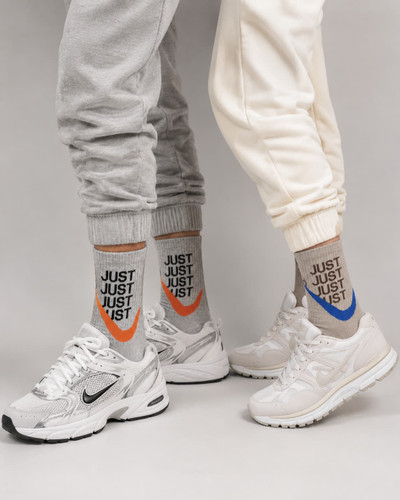 جوراب ساقدار جاست نایک(nike) | جوراب اسپرت زنانه و مردانه نخ پنبه | سایز ۳۶ تا ۴۴