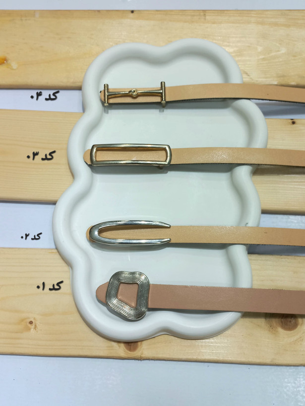 Cream Women's Belt | Chic, elegant, and suitable for any style.