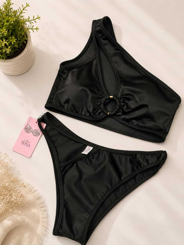 Chlorine-resistant two-piece bikini for women and girls