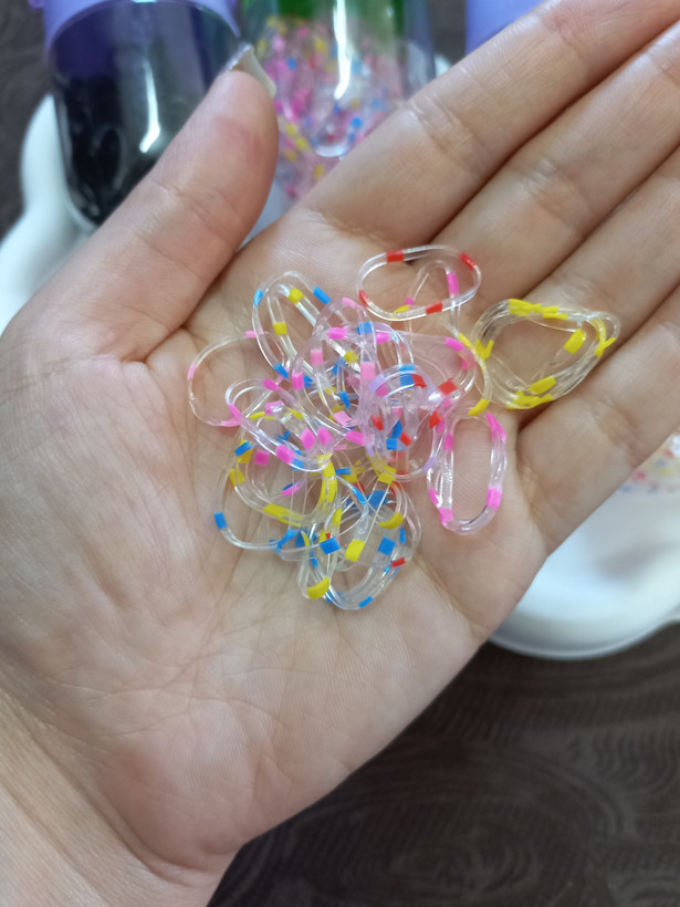کش مو چهل گیس رنگی /مناسب روزمره و مهمانی