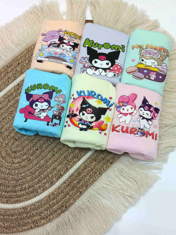 Girls’ Kuromi Boxer Shorts; Soft and Gentle on Children’s Skin