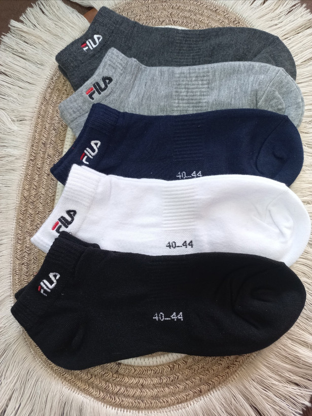 FILA Men's Low-Cut Cotton Ankle Socks