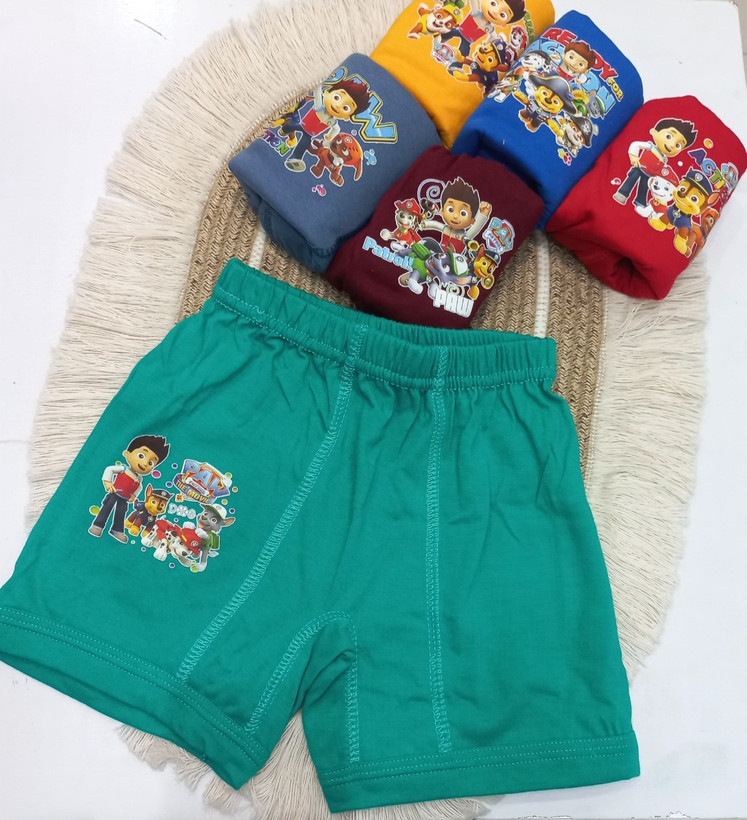Boys' Paw Patrol Boxer Shorts; Cotton, Lightweight and Comfortable for Kids