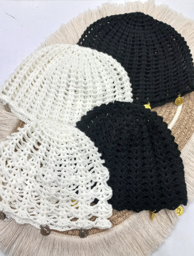 Handmade Crochet Hat for Women & Girls | Simple & Coin Style